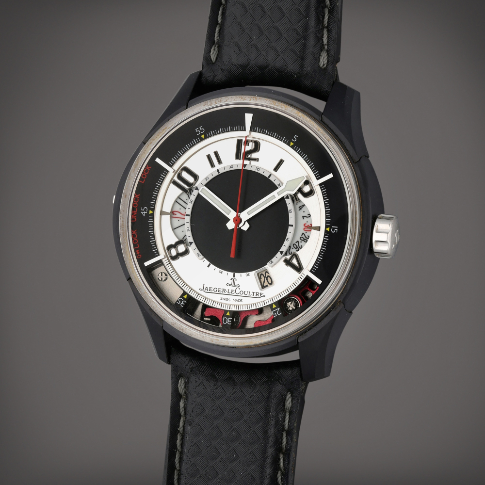 Reference 192.T.25 Amvox2 'Aston Martin' | A limited edition PVD-coated titanium automatic chronograph wristwatch with date, Circa 2006