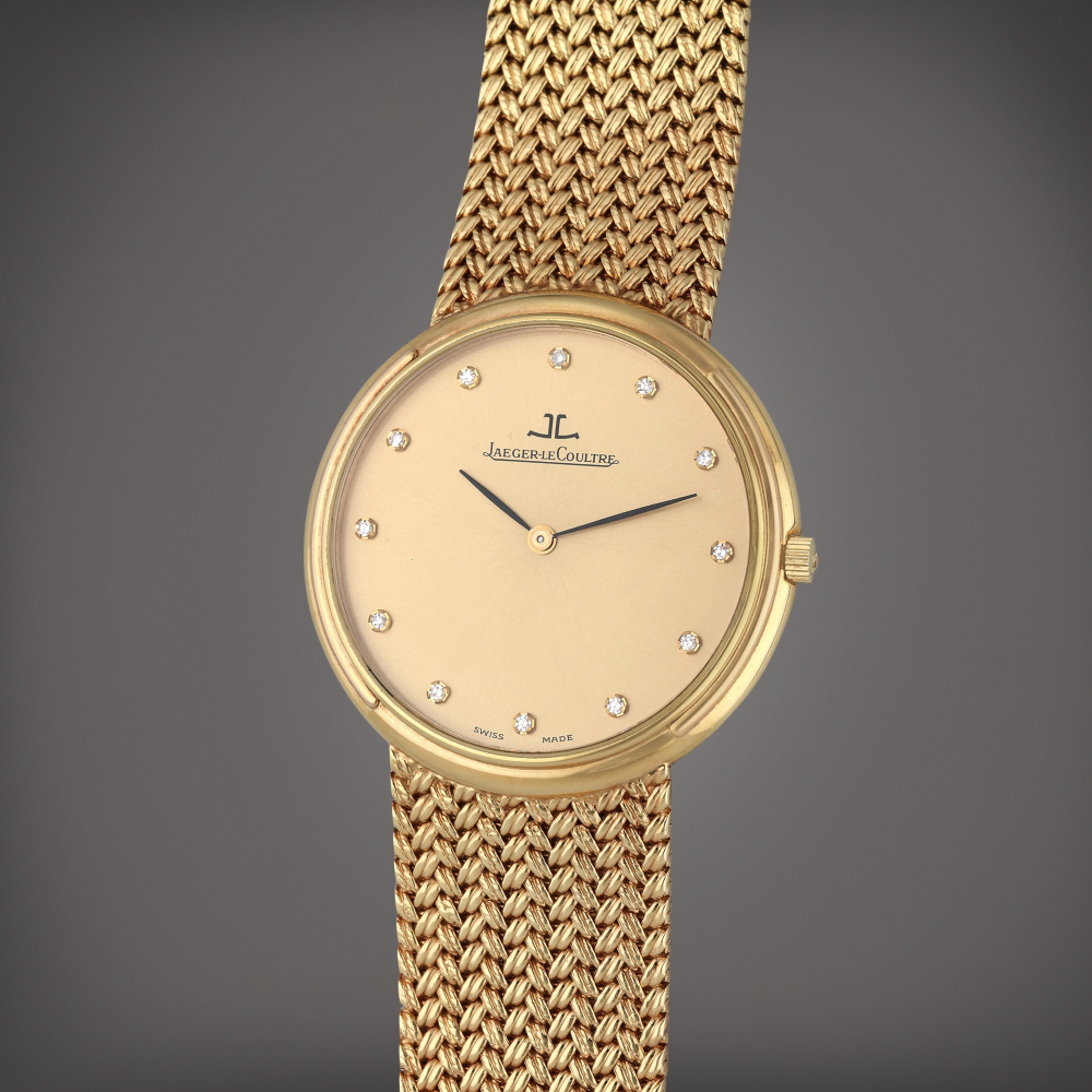 Reference 164.71.79 Odysseus | A yellow gold and diamond-set bracelet watch, Circa 1985