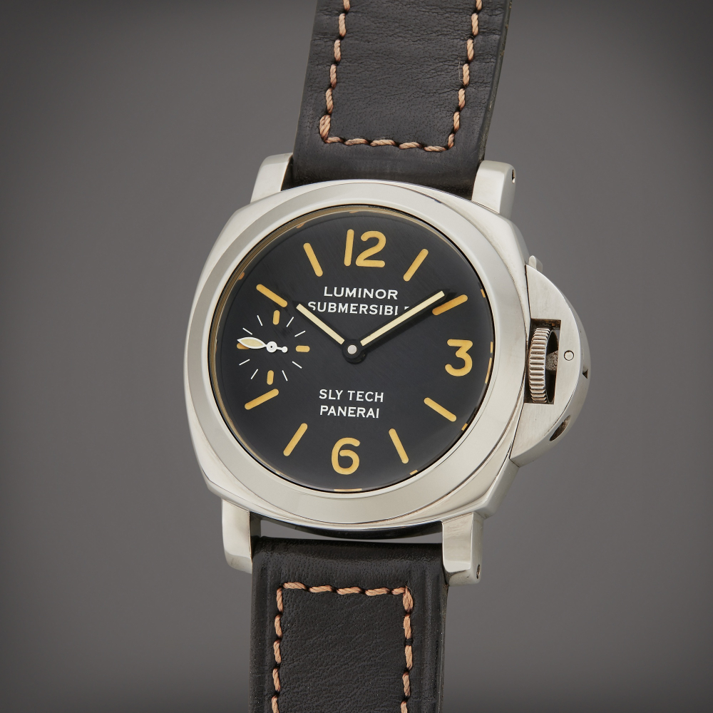 Reference 5218-201/A Luminor Submersible Sly Tech 'Pre-Vendome' | A prototype stainless steel wristwatch, Circa 1996 | The Hammer Collection