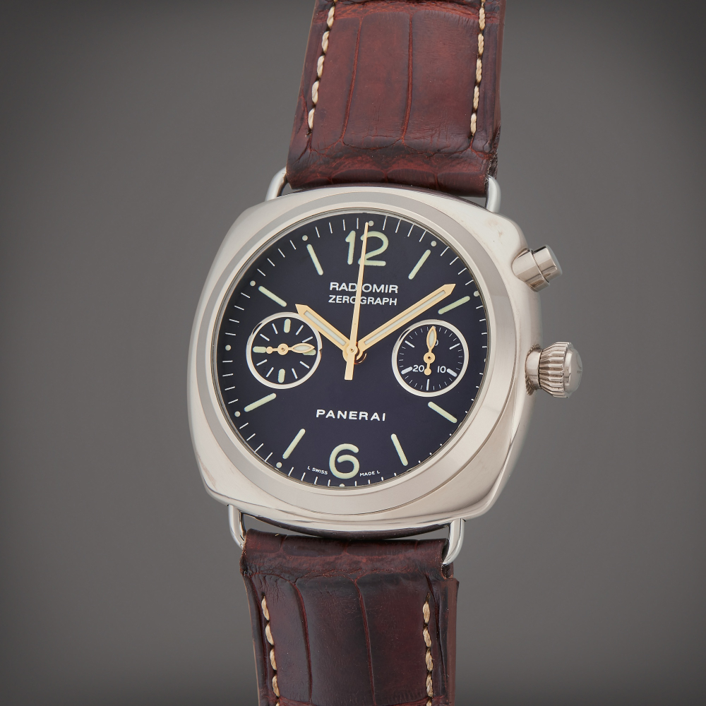 Reference PAM00067 Radiomir Zerograph | A limited edition white gold monopusher chronograph wristwatch, Circa 2000 | The Hammer Collection