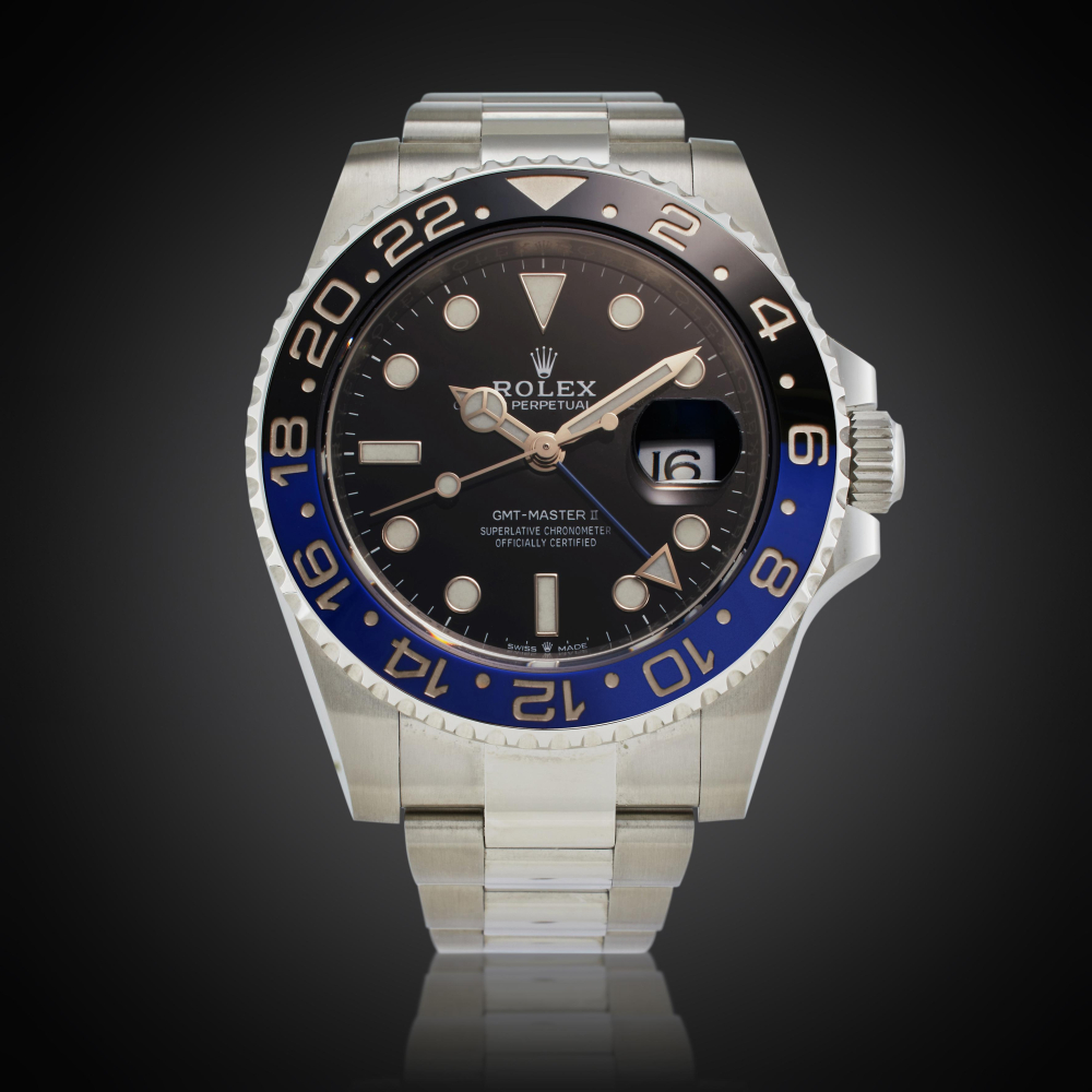 Rolex Reference 126710BLNR GMT-Master II ‘Batman’ | A stainless steel dual time wristwatch with date and bracelet, Owned and Worn by Tom Brady, Circa 2021