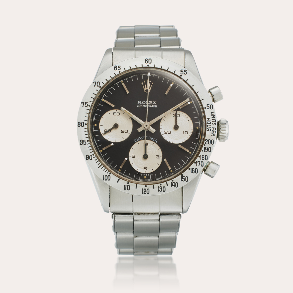 Rolex Reference 6262 Daytona | A stainless steel chronograph wristwatch with bracelet, Circa 1970