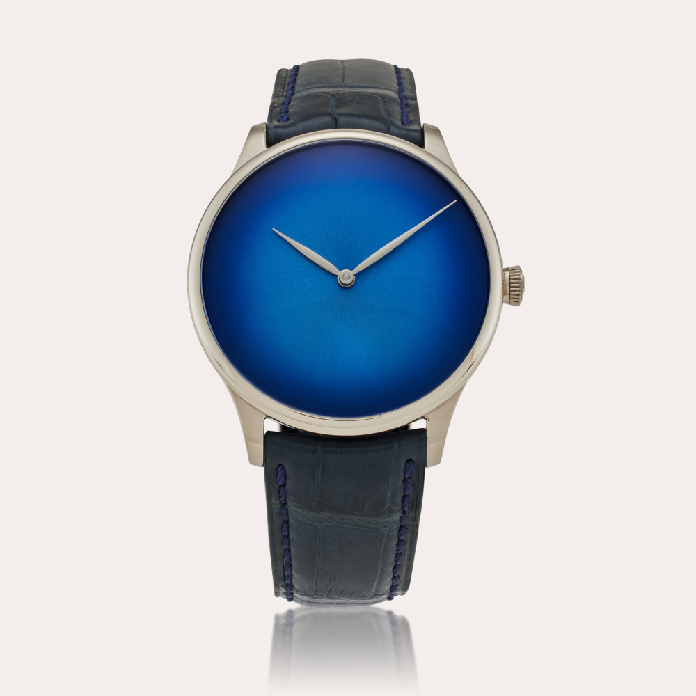 H. Moser & Cie Reference 2327-0220 Venturer Concept | A limited edition white gold wristwatch with power reserve indication, Circa 2021