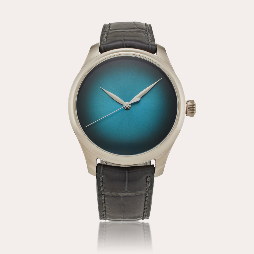H. Moser & Cie Reference 1200-0206 Endeavour Centre Seconds 'Unique Double Hairspring' | A limited edition white gold automatic wristwatch, Circa 2019
