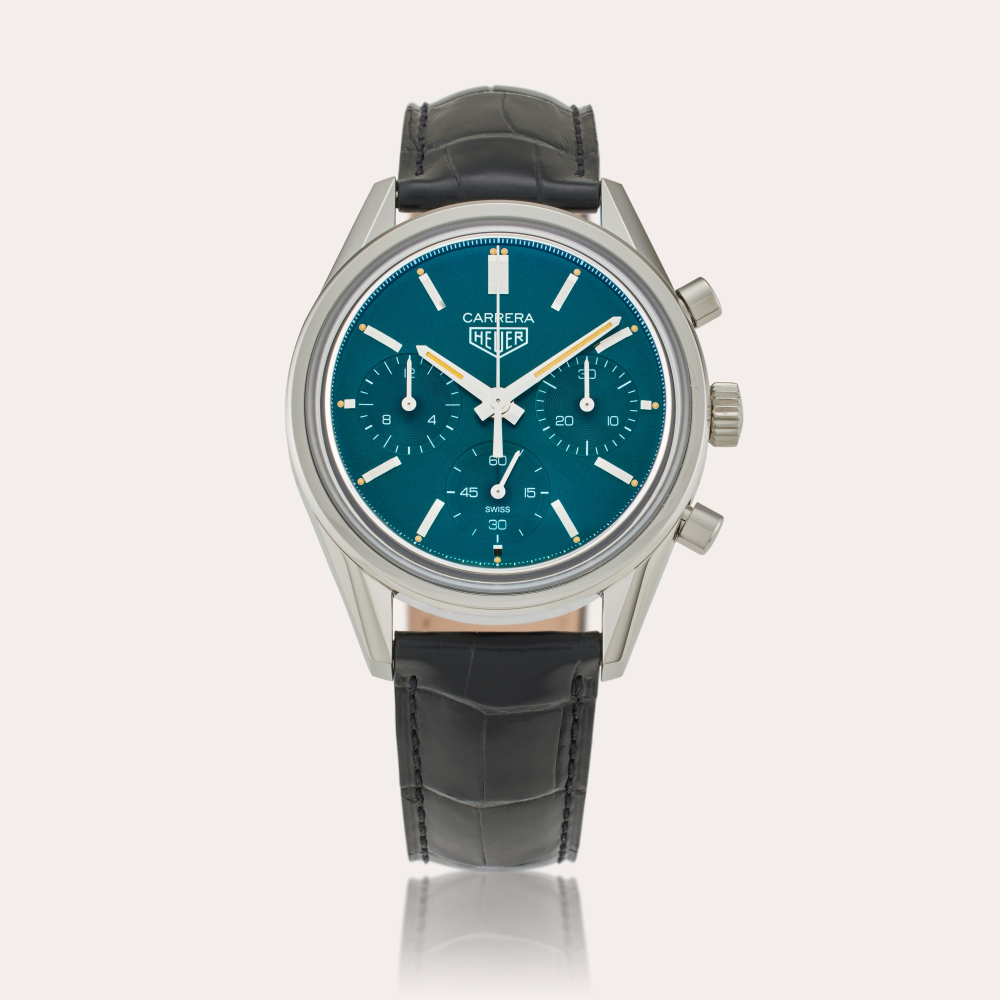 Tag Heuer Reference CBK221F Carrera | A special edition stainless steel automatic chronograph wristwatch, Circa 2021