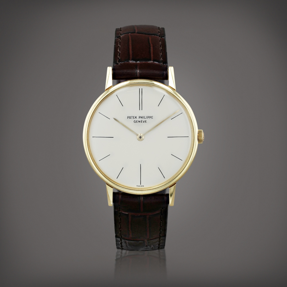 Calatrava 'Vendôme', reference 2592-1 Montre bracelet en or jaune | Yellow gold wristwatch Vers 1962 | Circa 1962