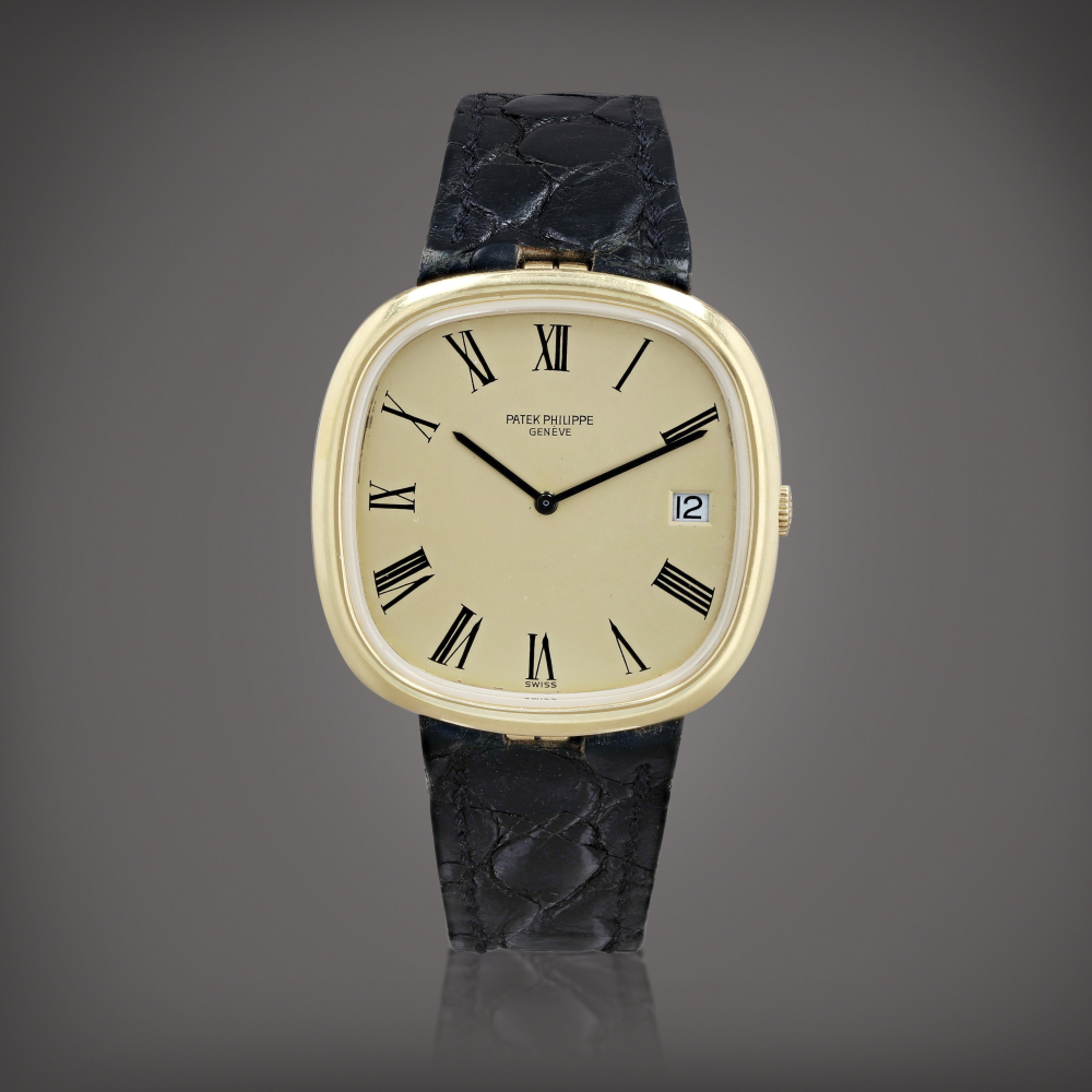 Super Cercle', reference 3604 Montre bracelet en or jaune avec date | Yellow gold wristwatch with date Vers 1980 | Circa 1980