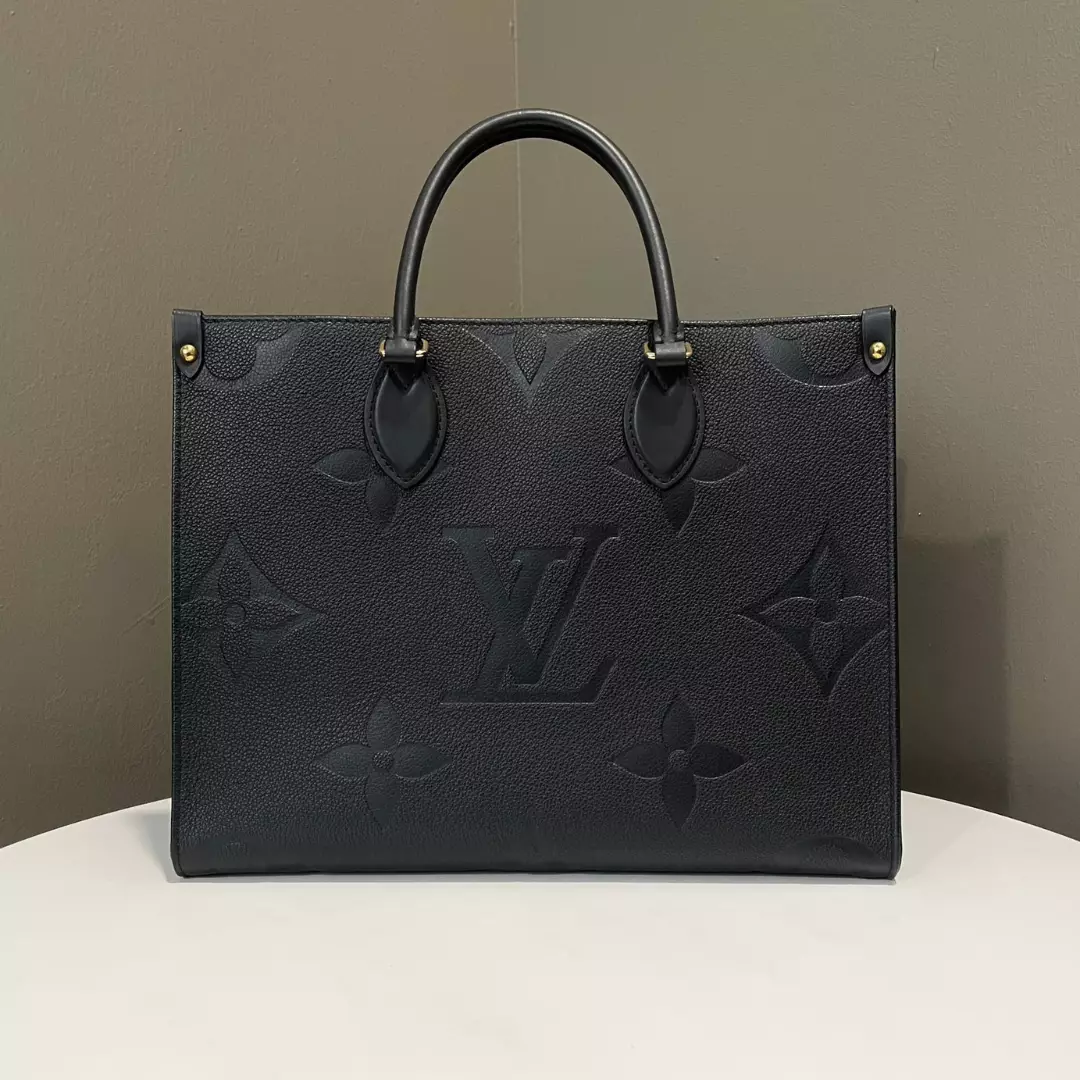 Louis Vuitton Black Empreinte Monogram Giant Onthego MM