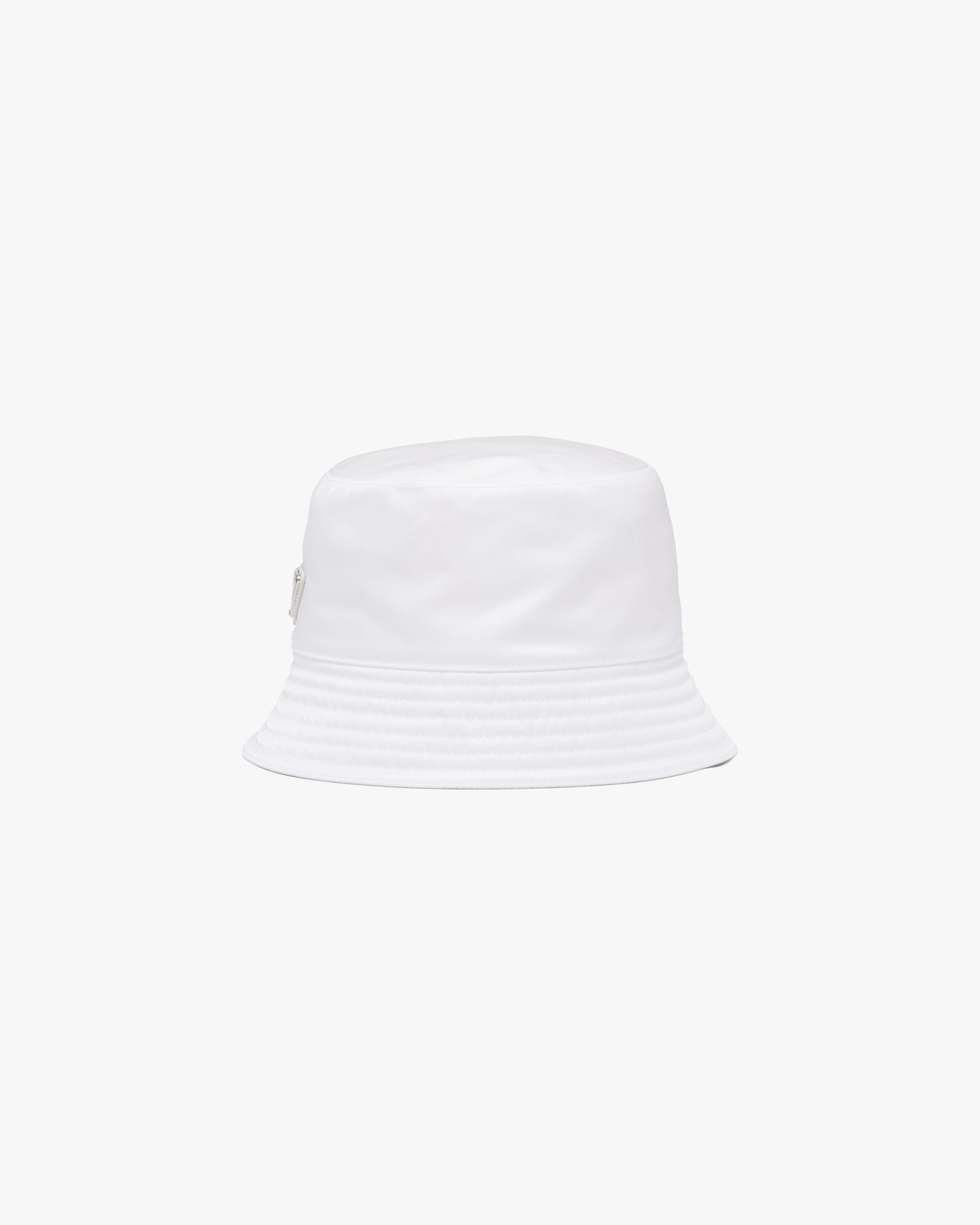 White Re-Nylon bucket hat