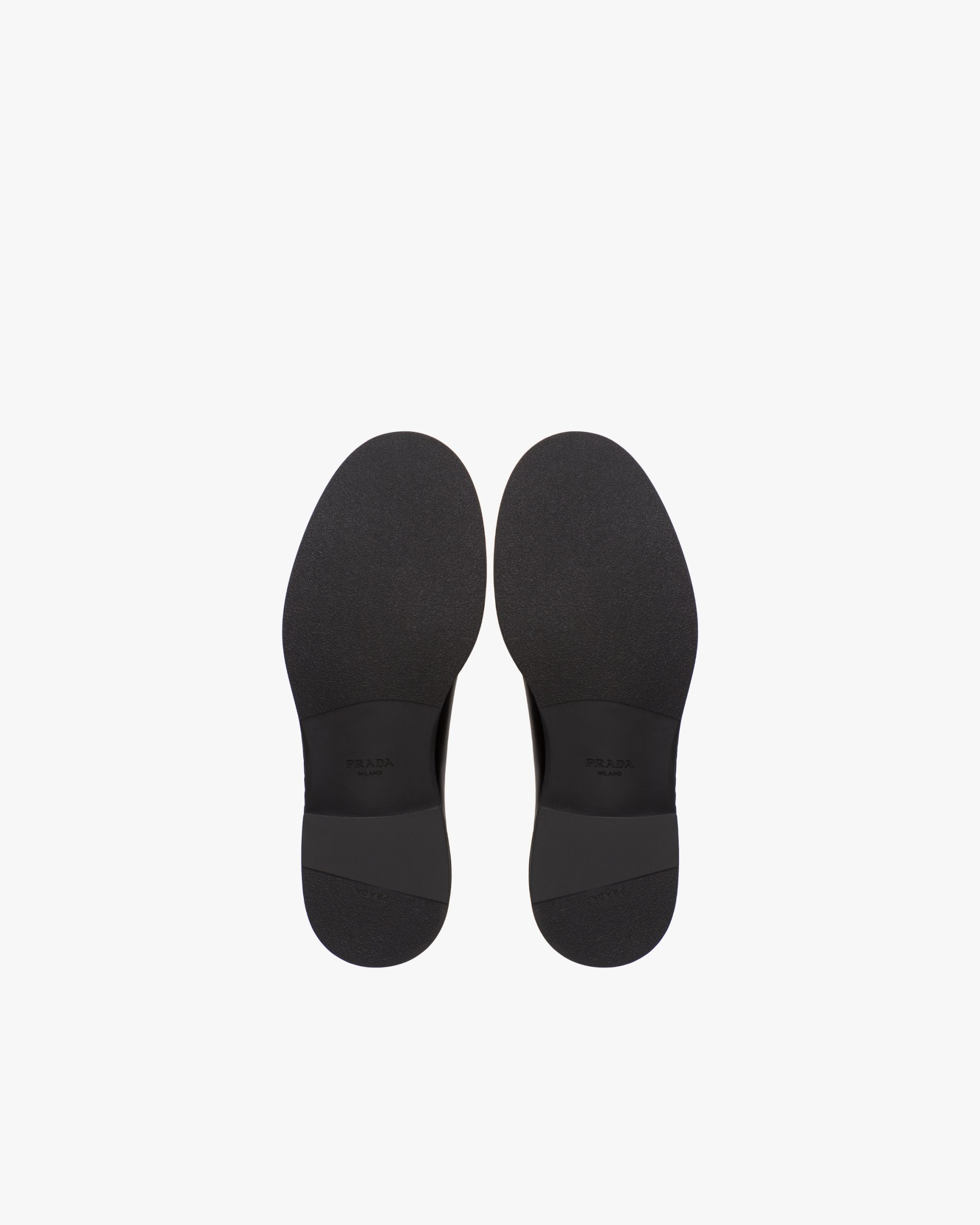 Black Brushed leather lace-up shoes - Image 6