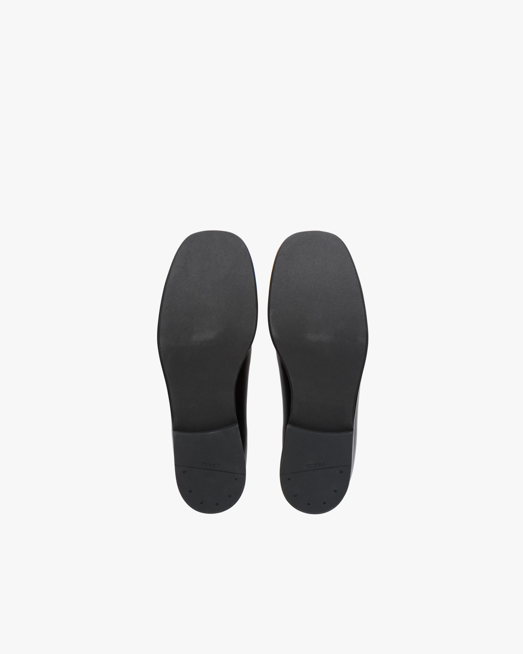 Black Brushed leather laced derby shoes - Image 5