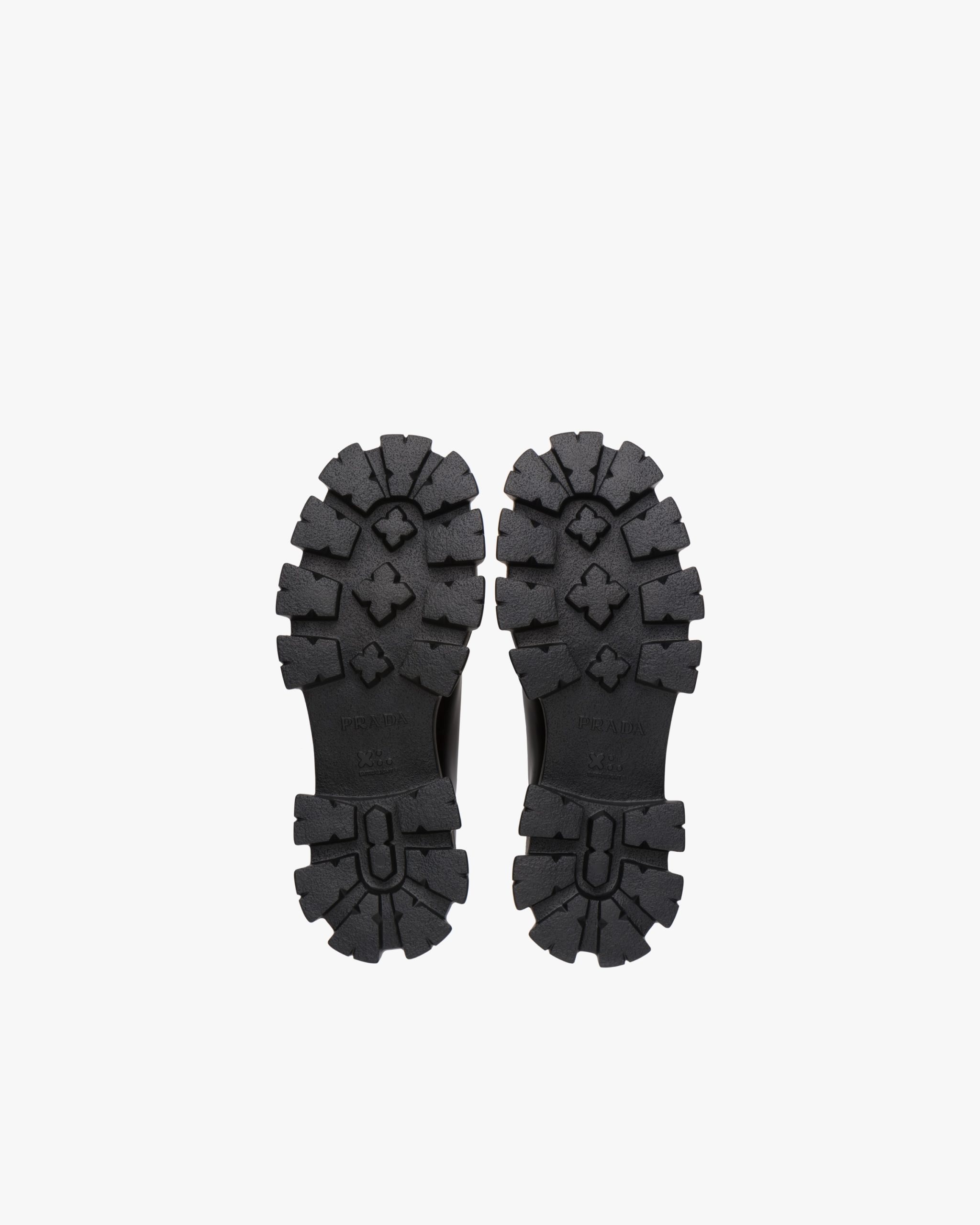 Black Monolith brushed leather lace-up shoes - Image 5