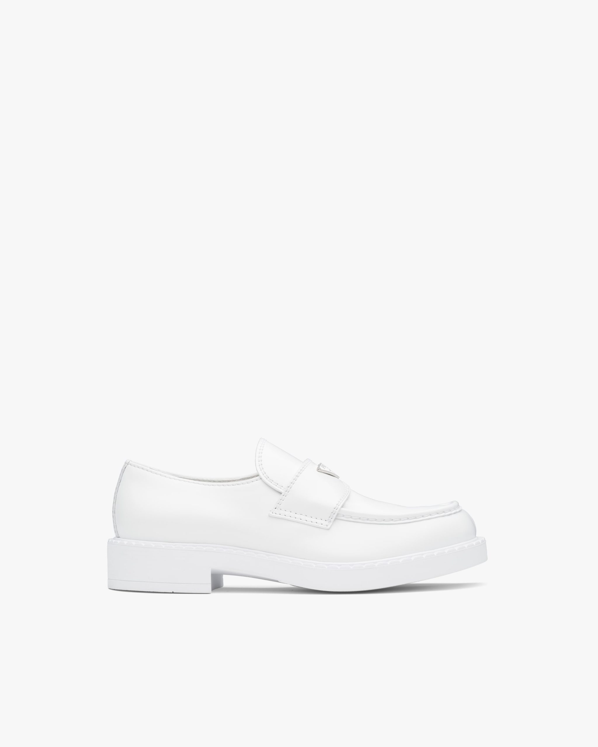 White Chocolate brushed leather loafers - Image 2