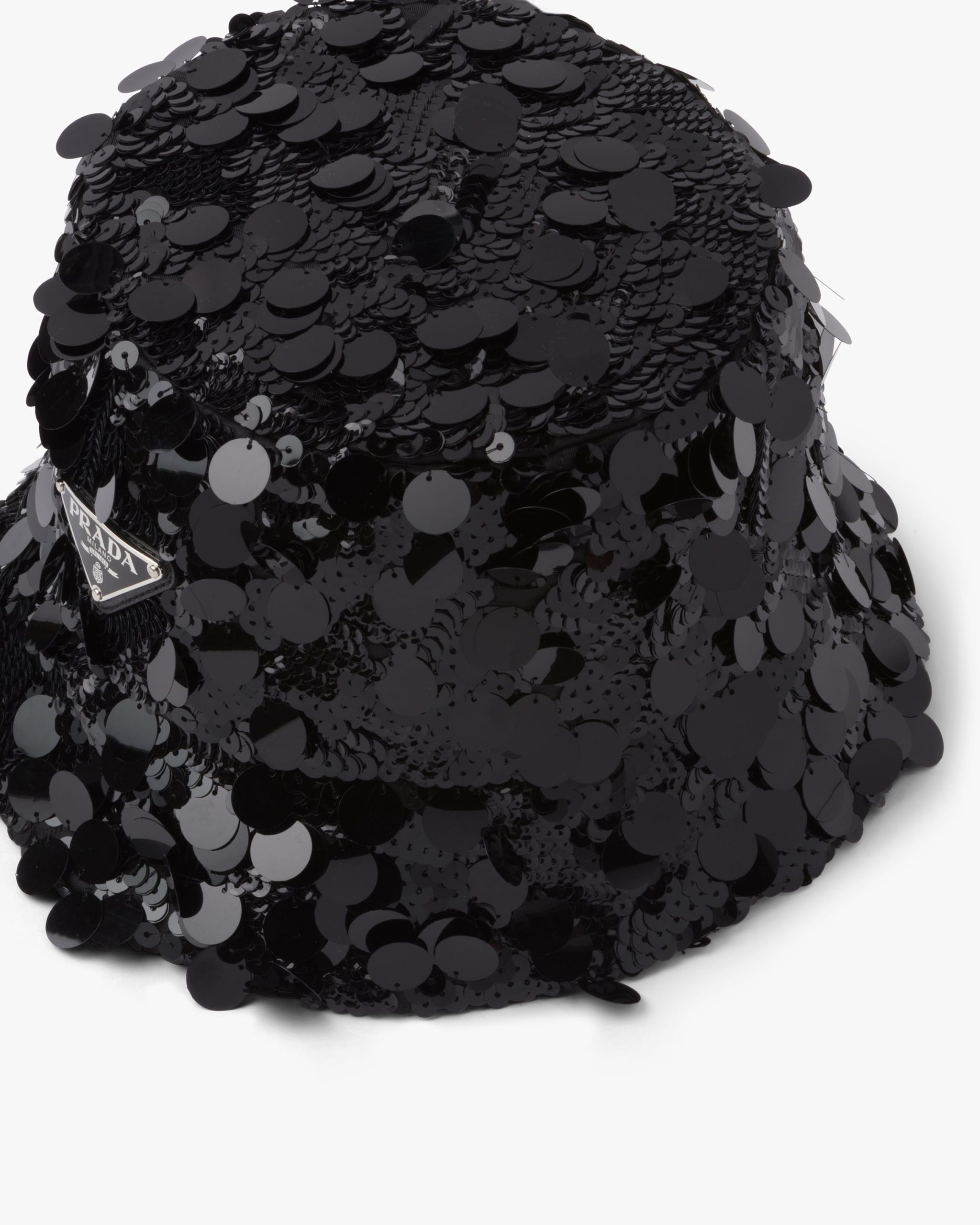 Black Sequin bucket hat - Image 4