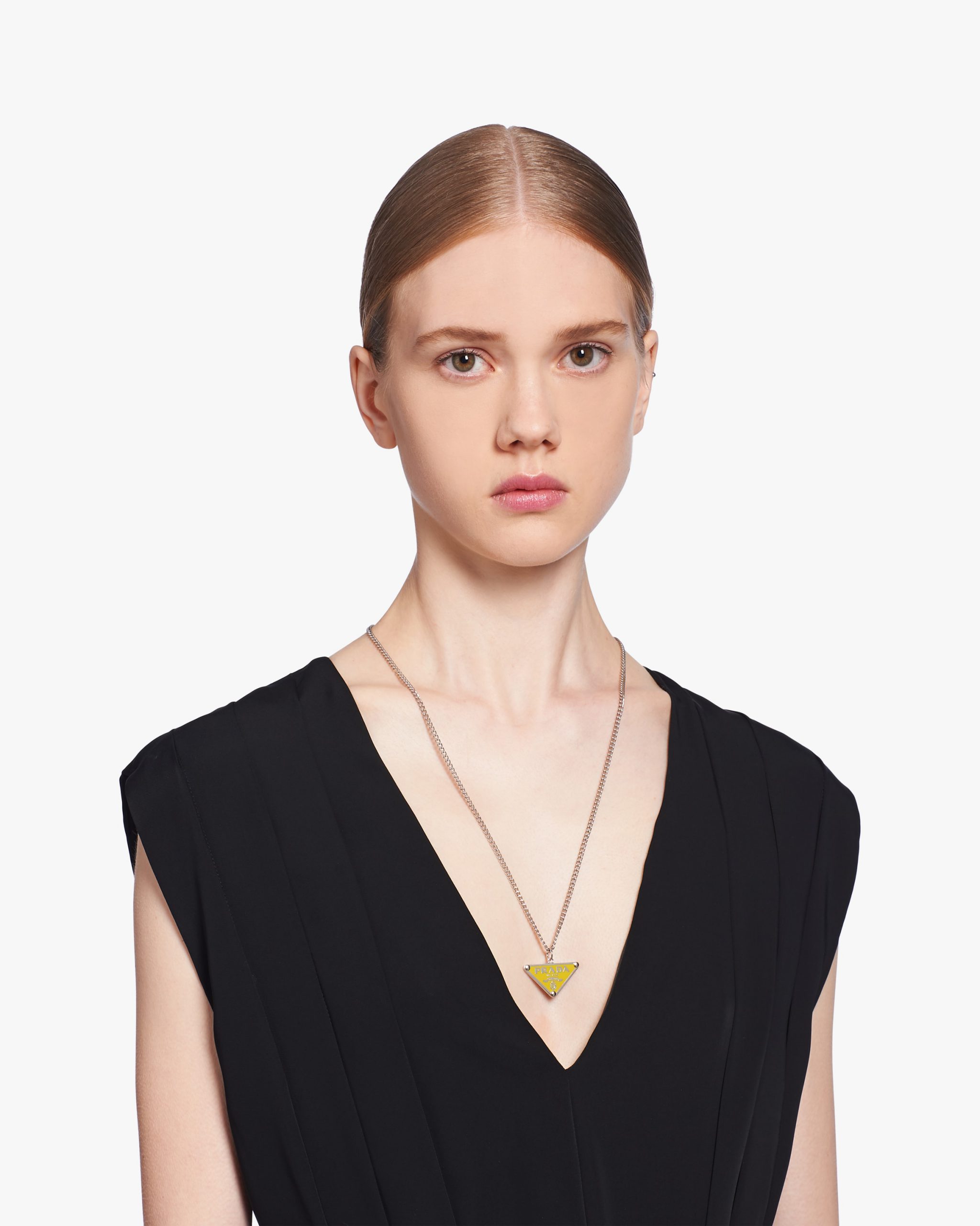 Yellow Prada Symbole necklace - Image 2