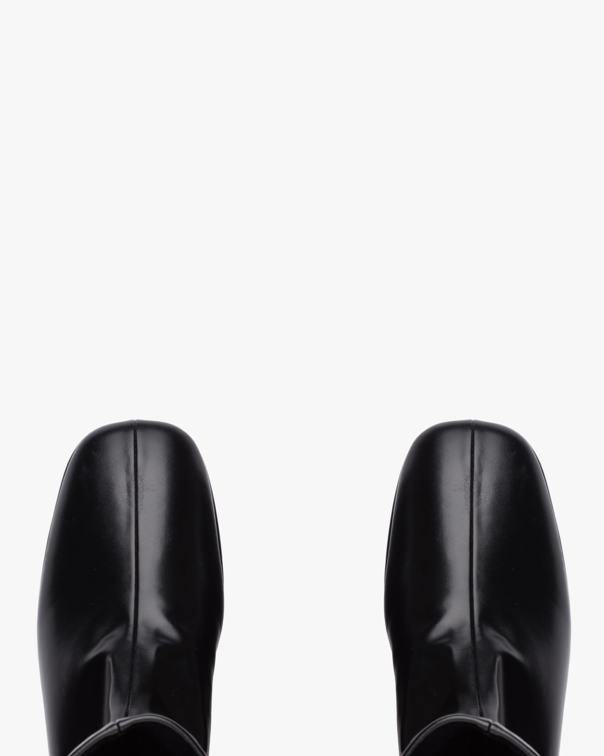 Black Nappa Tech platform boots - Image 4