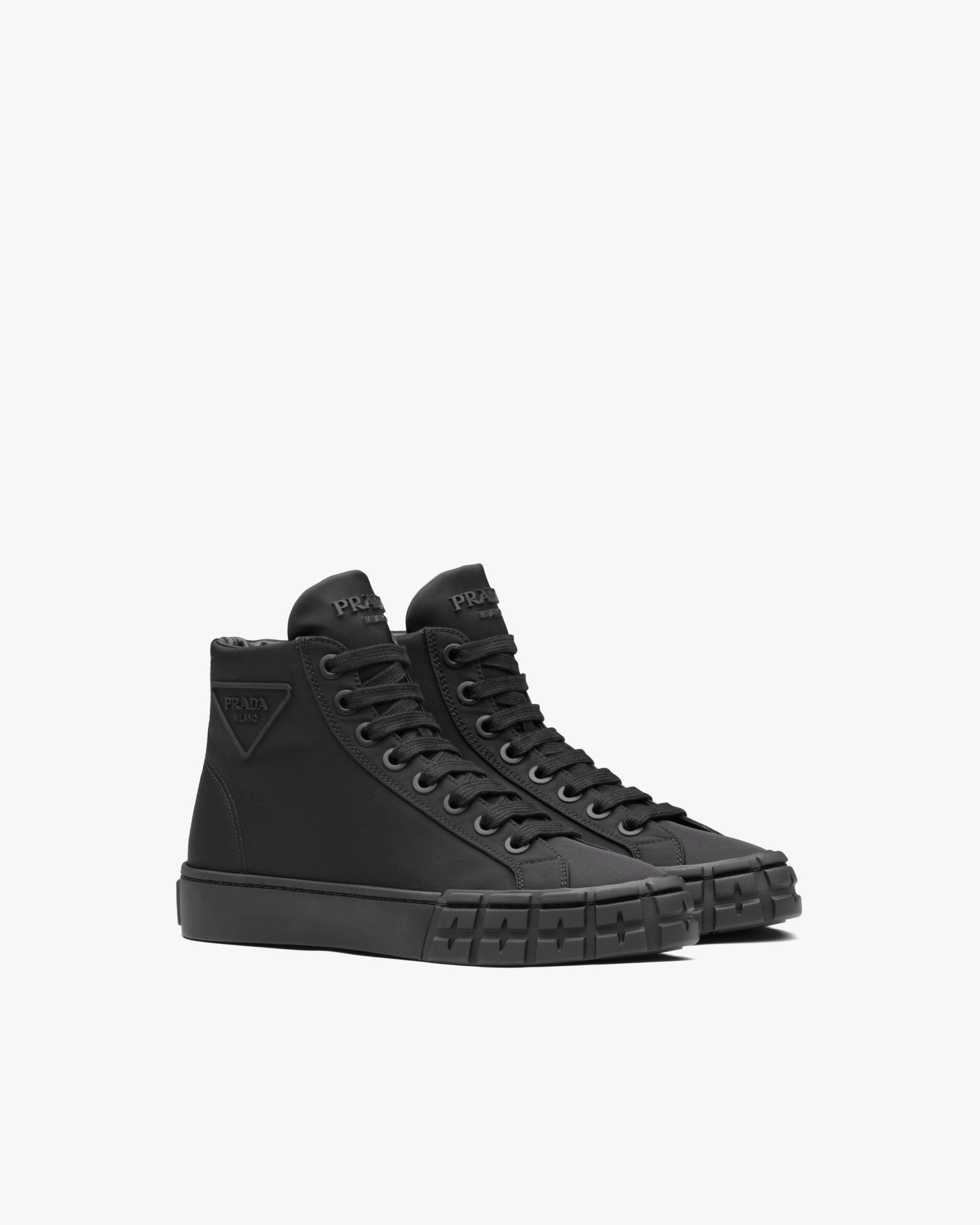 Black Wheel Re-Nylon Gabardine sneakers