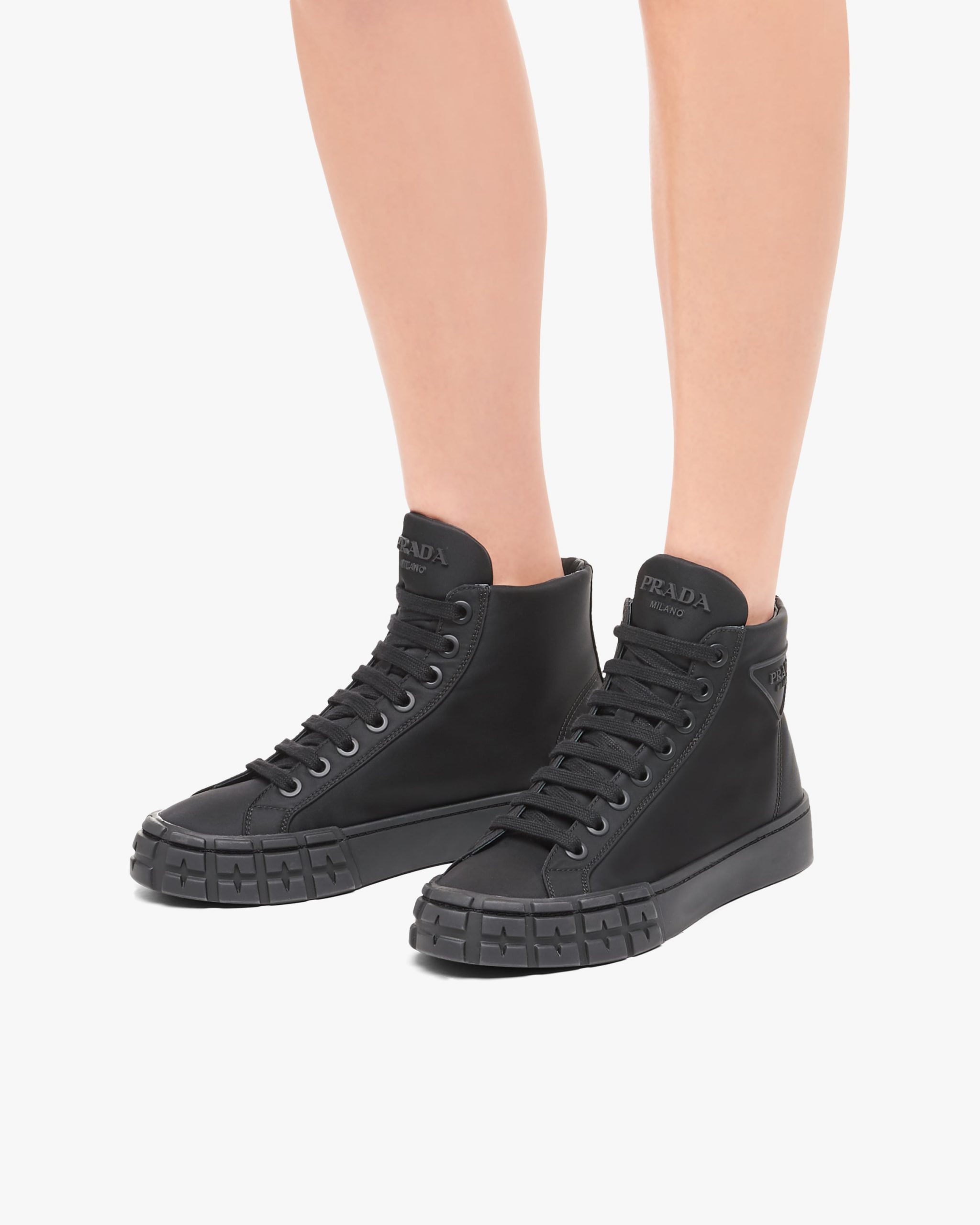 Black Wheel Re-Nylon Gabardine sneakers - Image 5