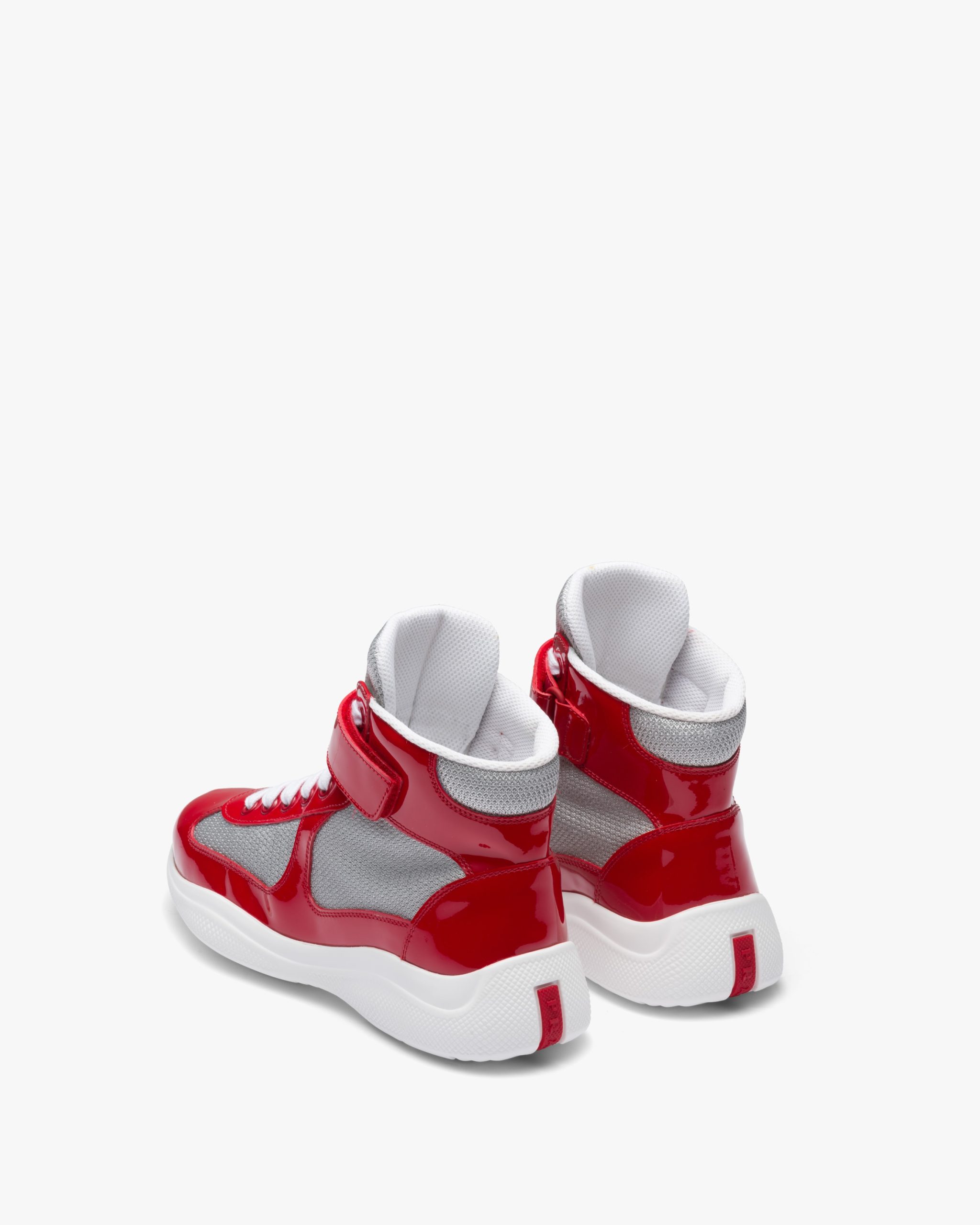 Red Prada Americas Cup high-top sneakers - Image 3