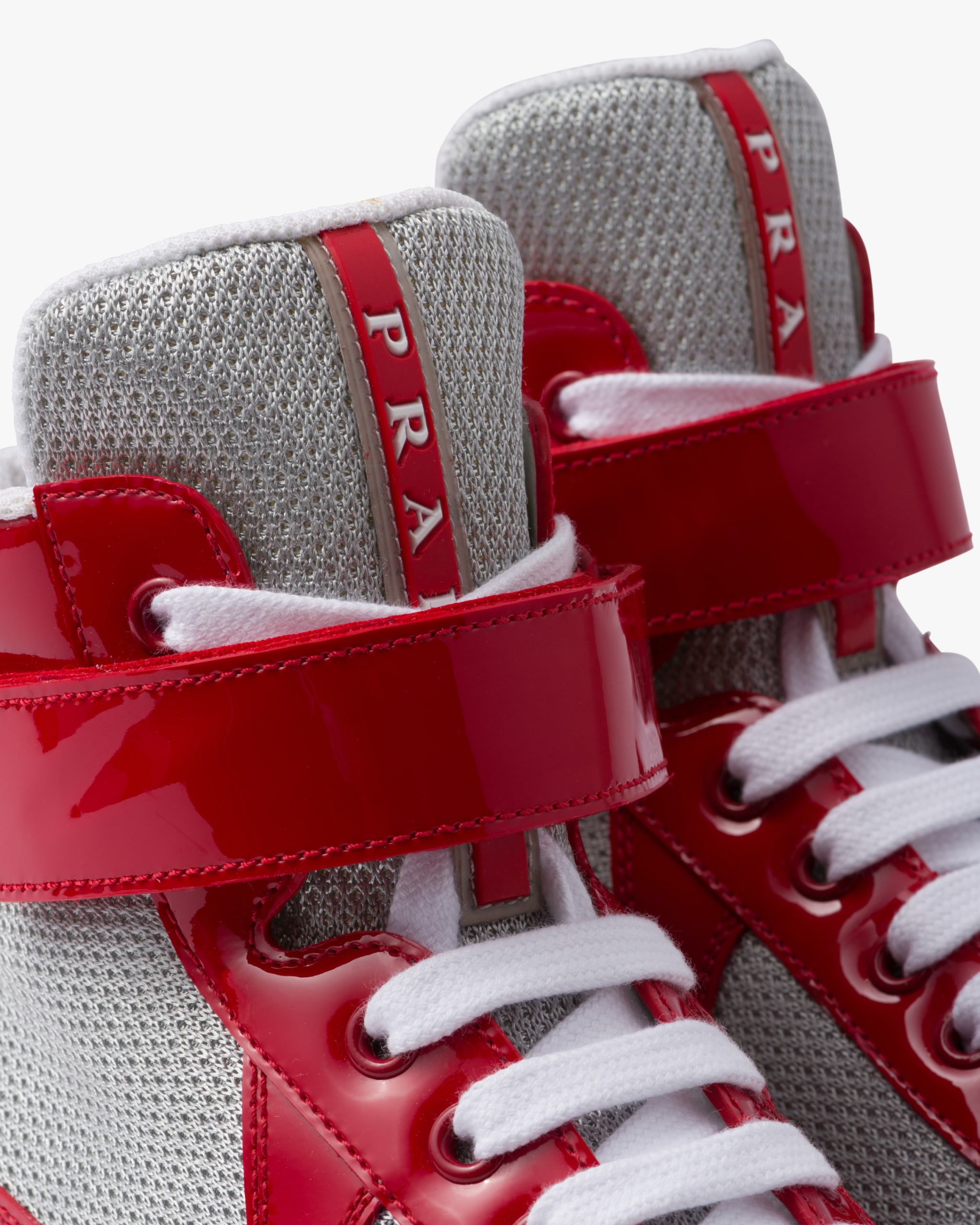 Red Prada Americas Cup high-top sneakers - Image 5