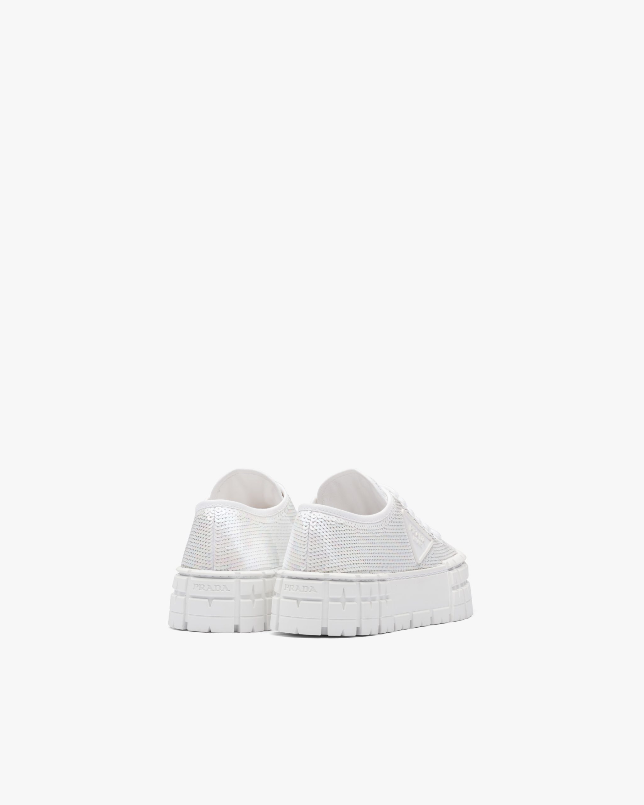 White Double Wheel sequin sneakers - Image 3