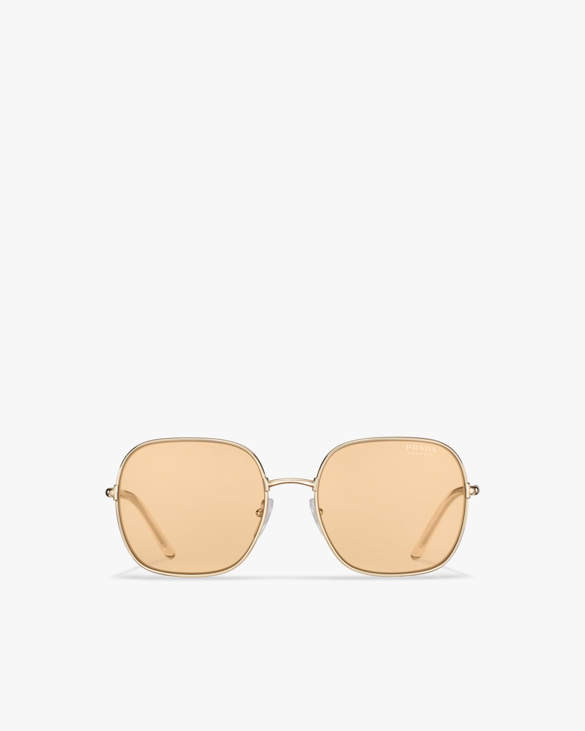 Amber Yellow Lenses Prada Decode sunglasses