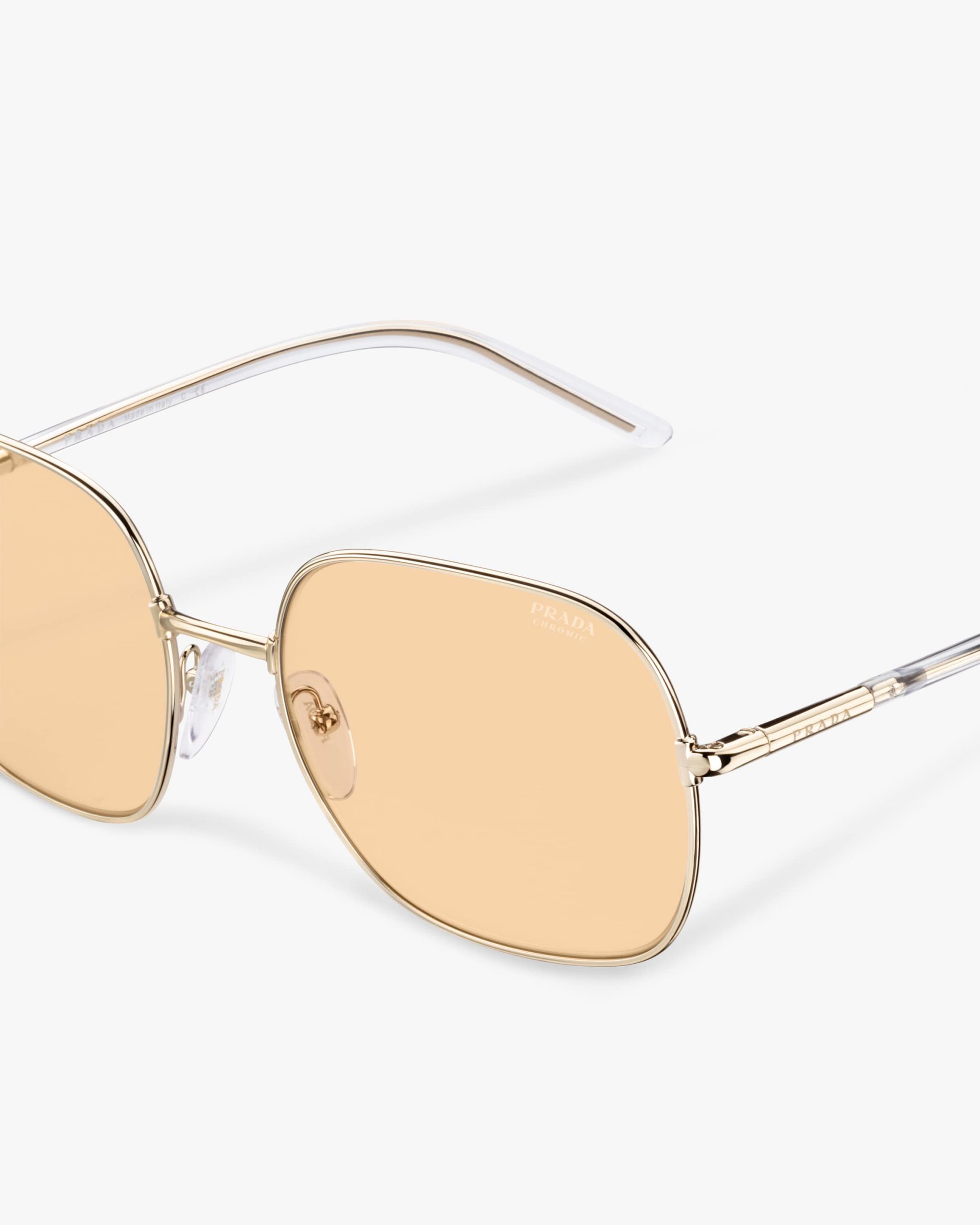Amber Yellow Lenses Prada Decode sunglasses - Image 6