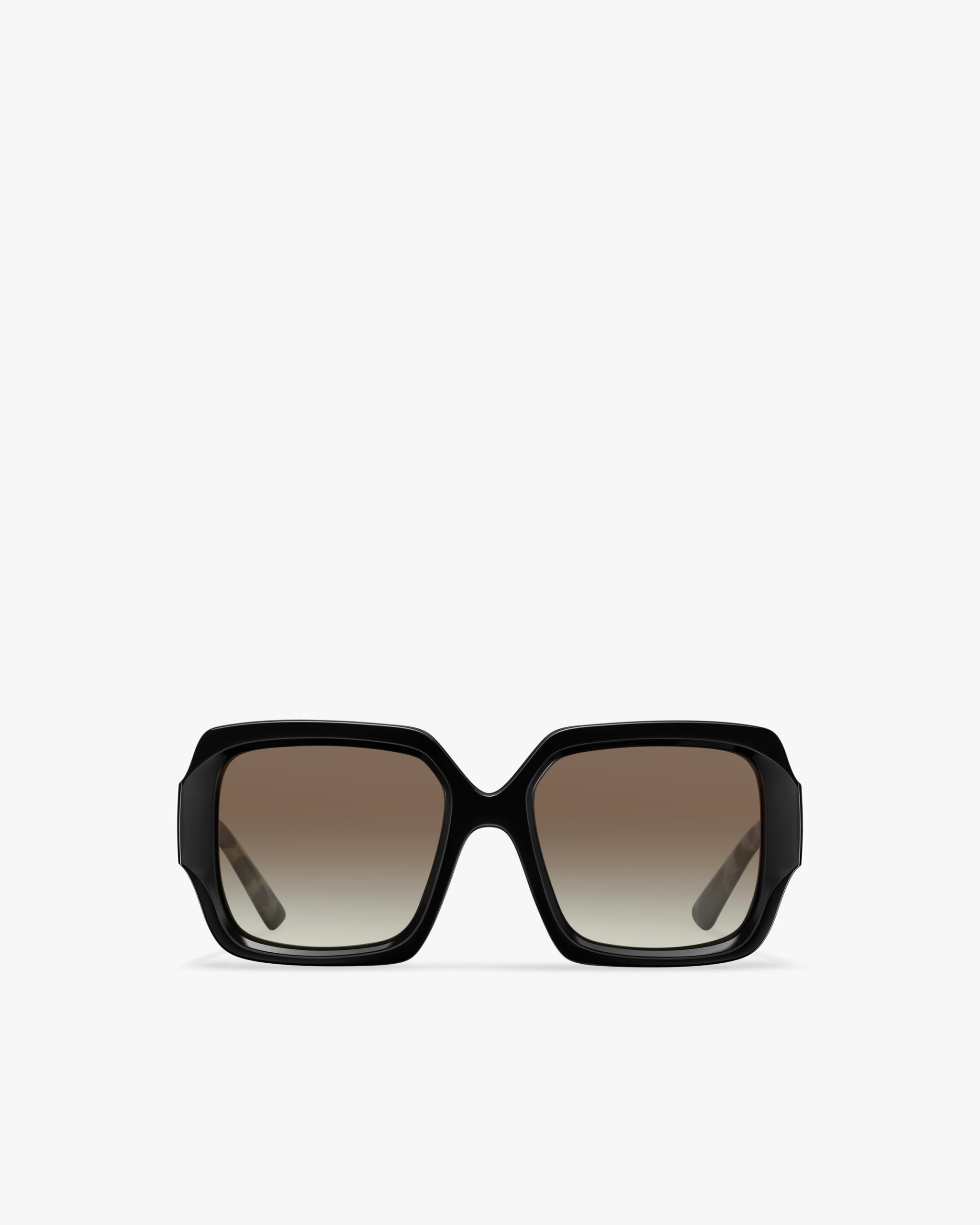 Gradient Anthracite Gray Lenses Prada Monochrome sunglasses