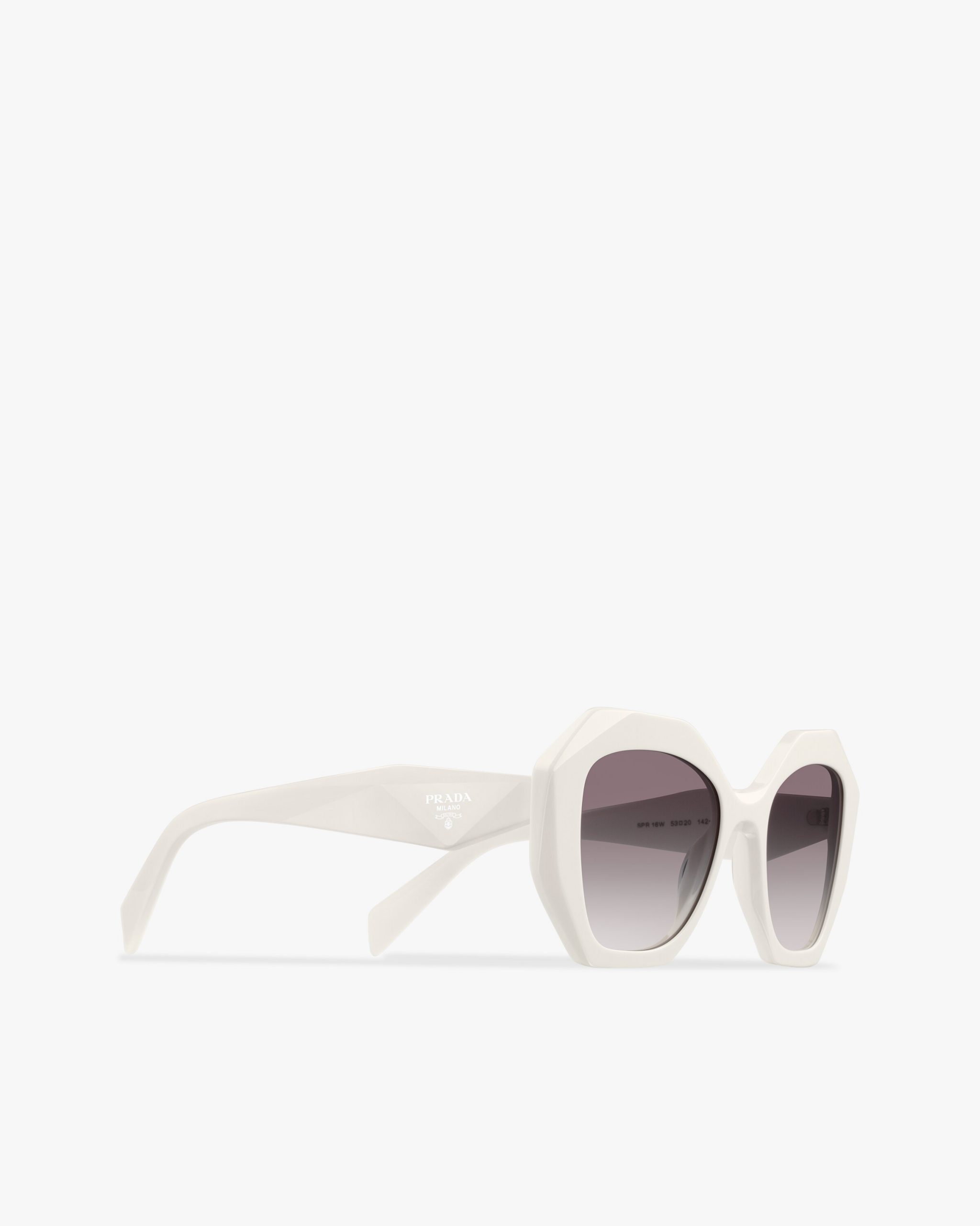Gradient Slate Gray To Light Blue Lenses Prada Symbole sunglasses - Image 3