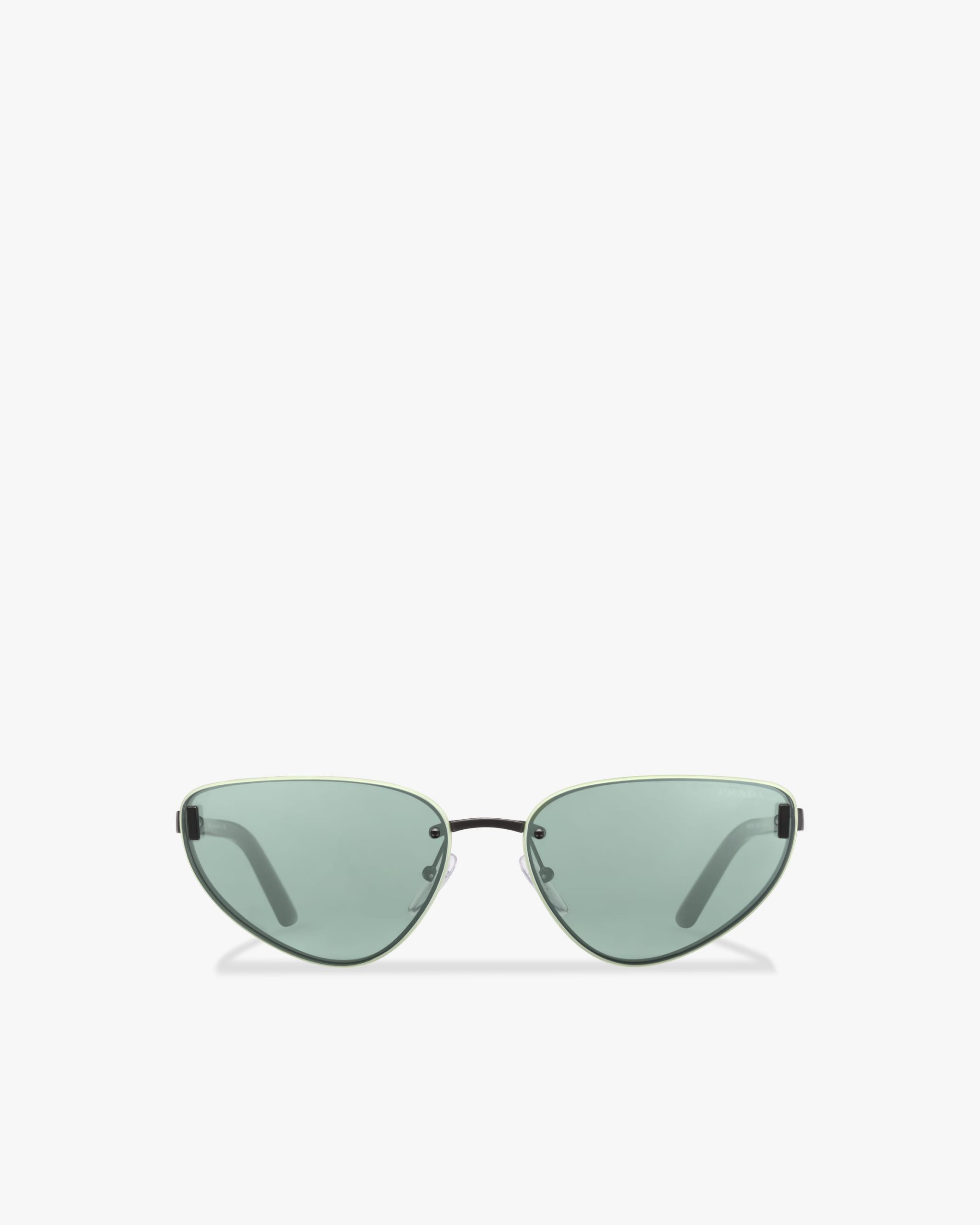 Jade/aqua Lenses Prada Duple sunglasses