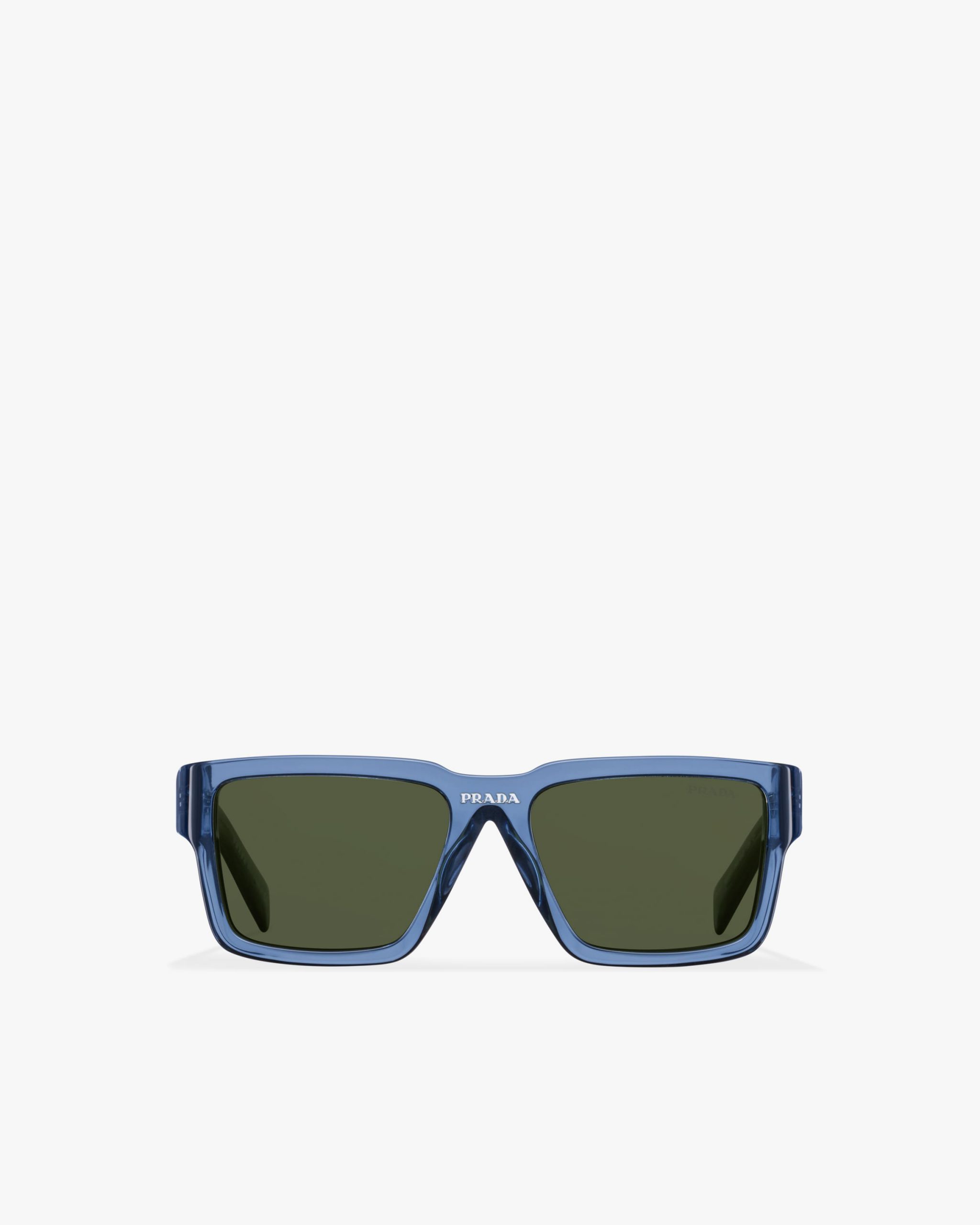 Military Green Lenses Prada Runway sunglasses