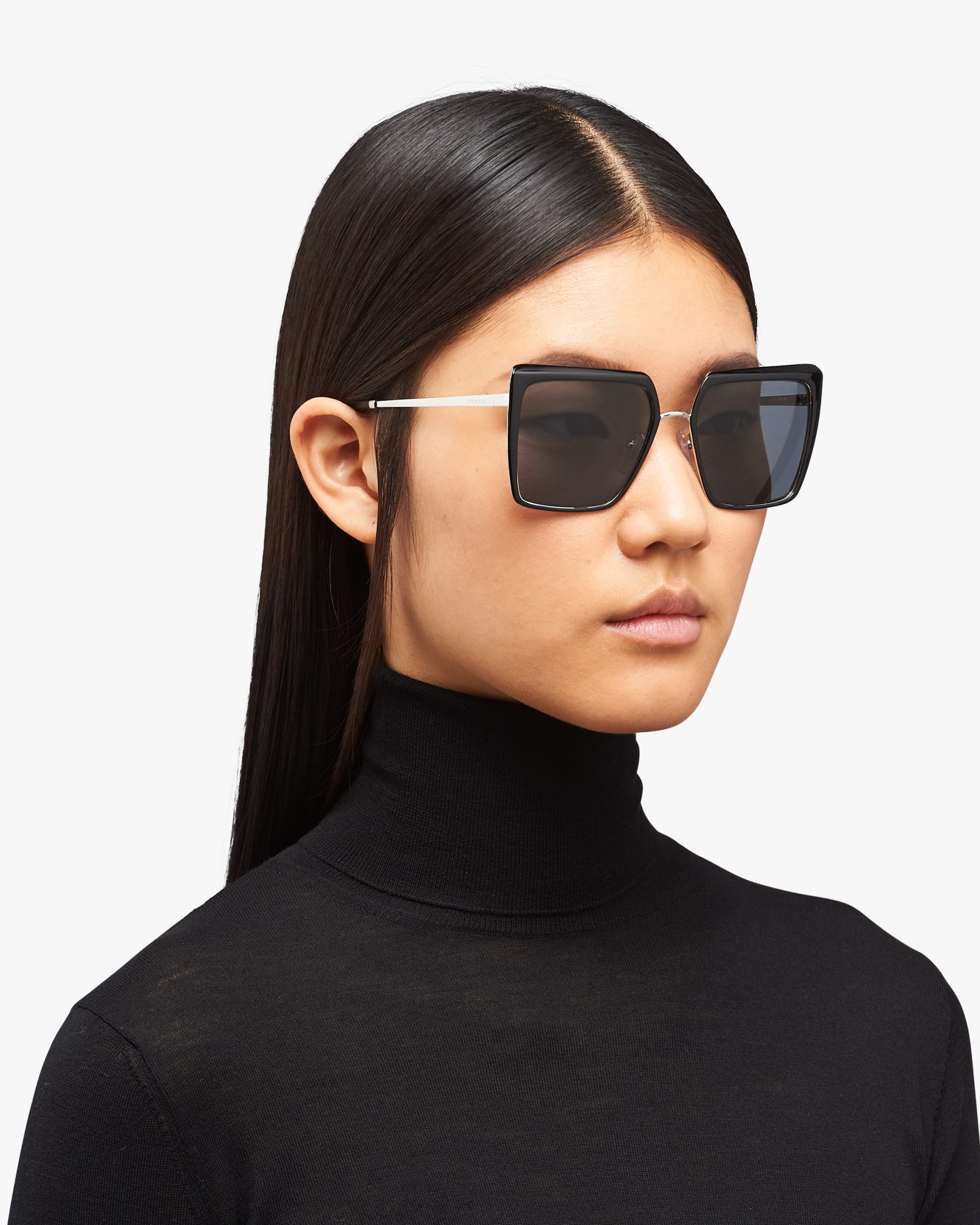 Polarized Black Lenses Prada Cinema eyewear - Image 2