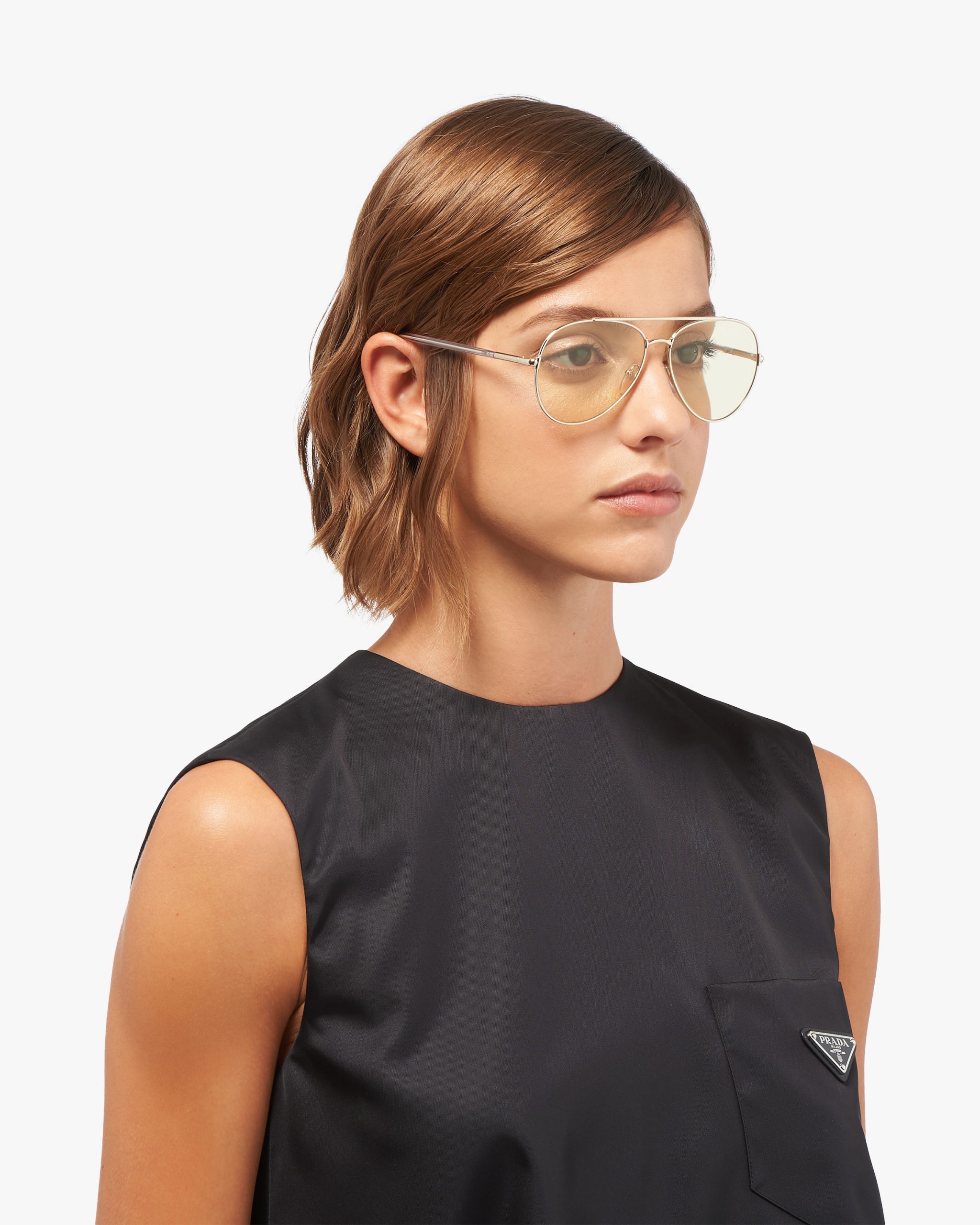 Sunny Yellow Lenses Prada Decode sunglasses - Image 2